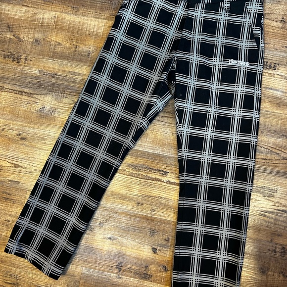 Urban Outfitters black pants with white stripes - Picture 4 of 6